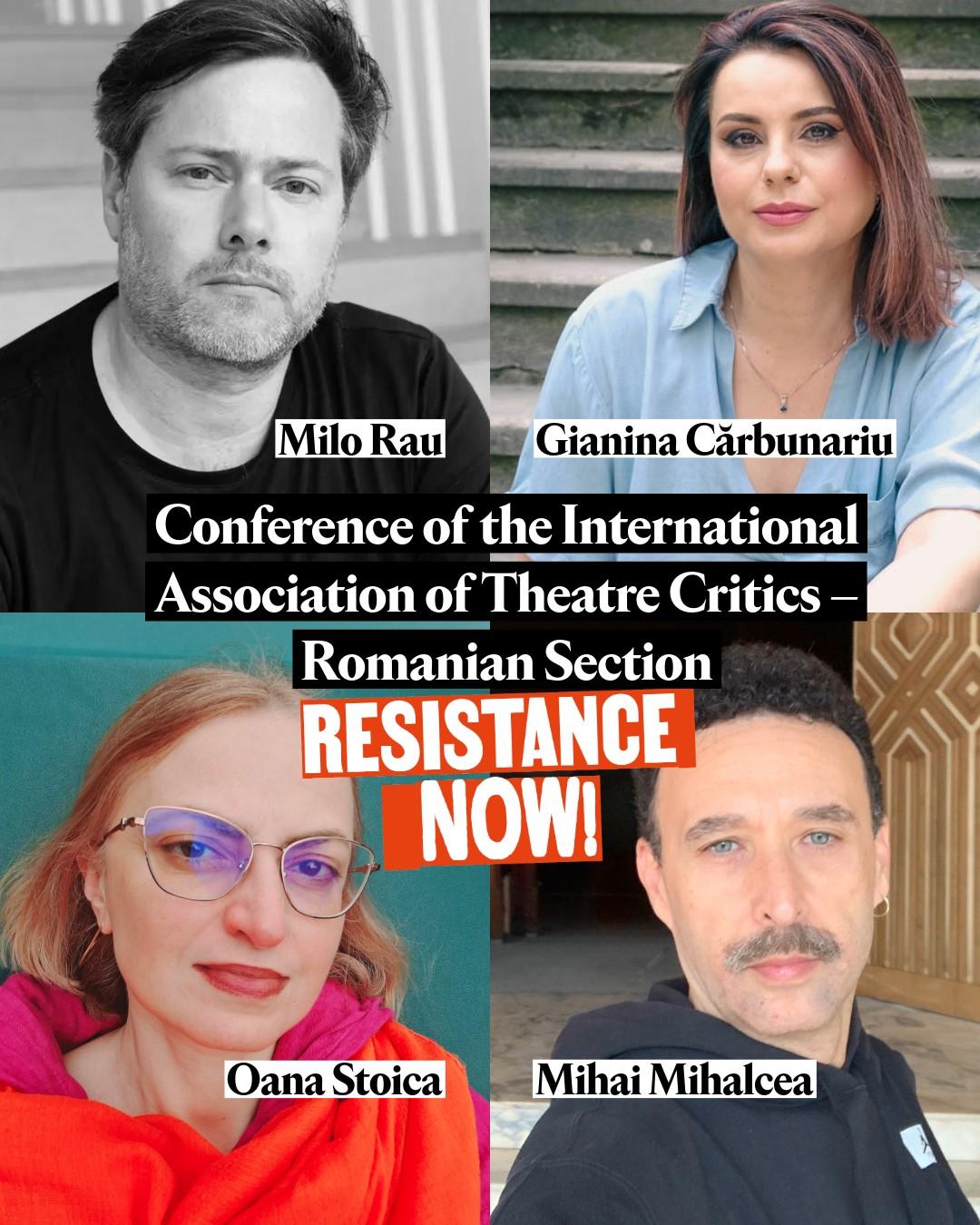 dialog despre artă, libertate și rezistență alături de Gianina Cărbunariu, Mihai Mihalcea și Oana Stoica